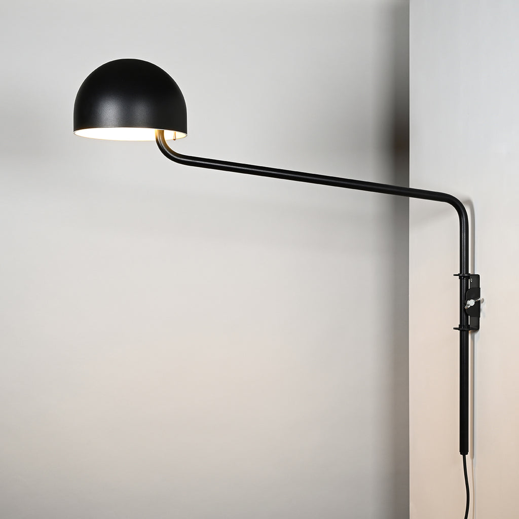 Long armed Officer desk or wall black / white