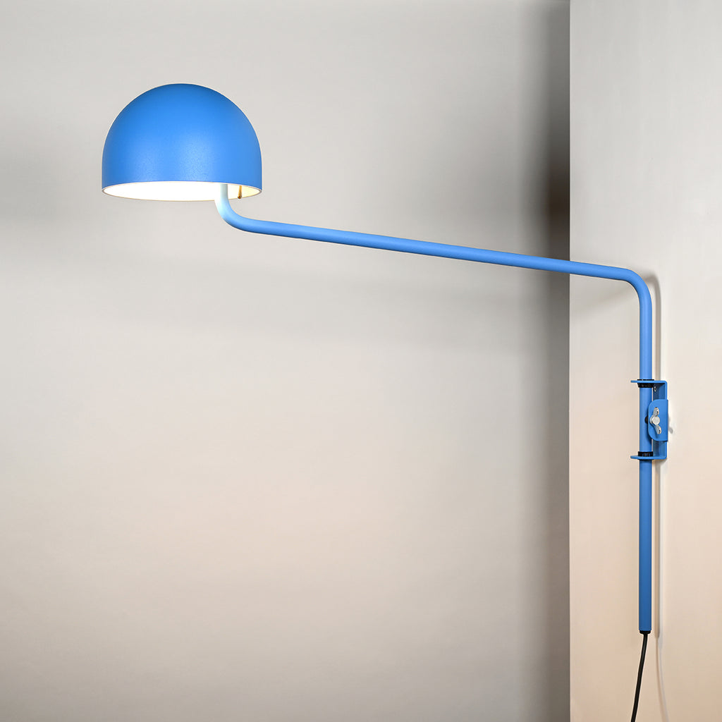 Long armed Officer desk or wall blue / white