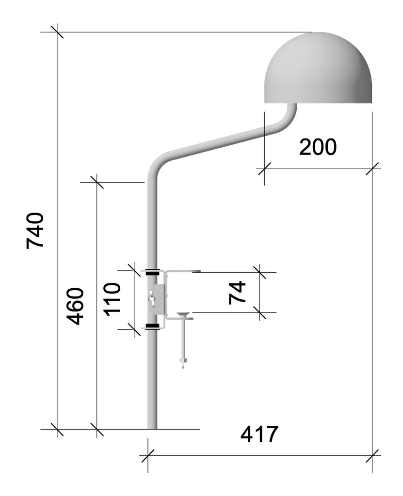 Officer desk or wall yellow / white